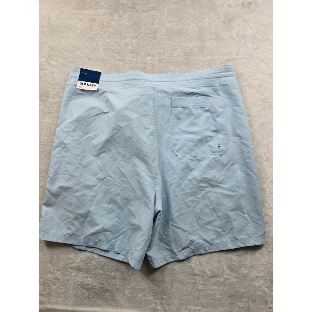 Old‎ Navy Board Shorts Mens 36 Light Blue 6